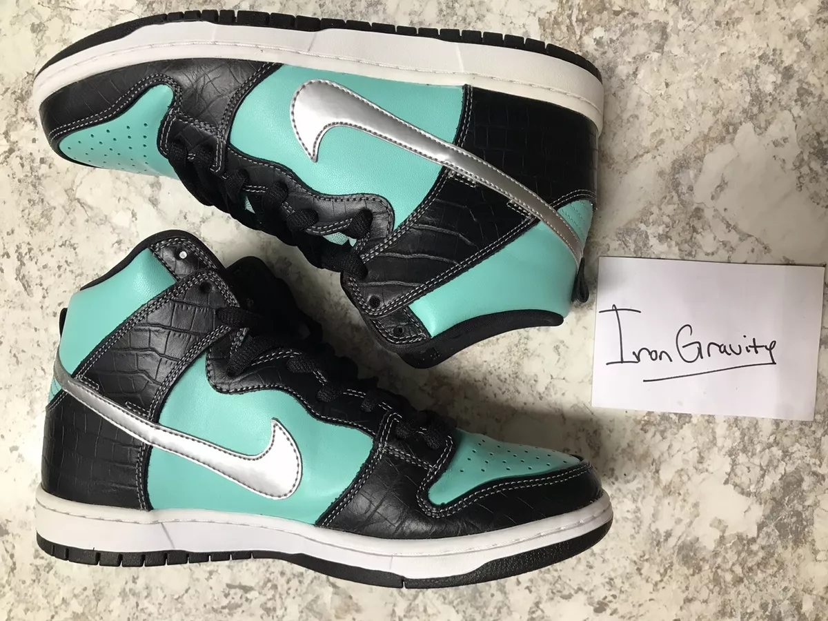 Diamond Supply Co. x Nike SB Dunk High Premium Tiffany Size 10.5