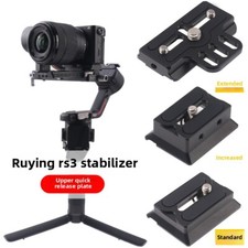 Upper Quick Release Baseplate QR Plate for DJI Ronin RS2 RSC2 RS3 Pro Arca-Swiss