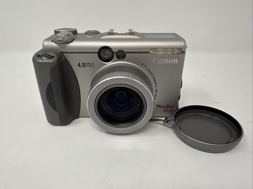 Canon PowerShot G3 PC1032 4.0MP Digital Camera - Silver - For Parts Only As Is - Picture 2 of 24