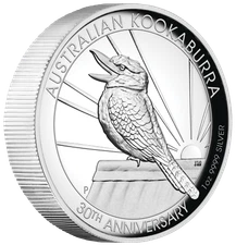 2020 Australian Kookaburra 1oz Dollar $1 Silver Proof High Relief Coin Australia