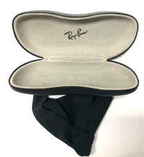 Ray Ban Universal Black Medium Hard Case for Eyeglasses  Reading Glasses Cloth