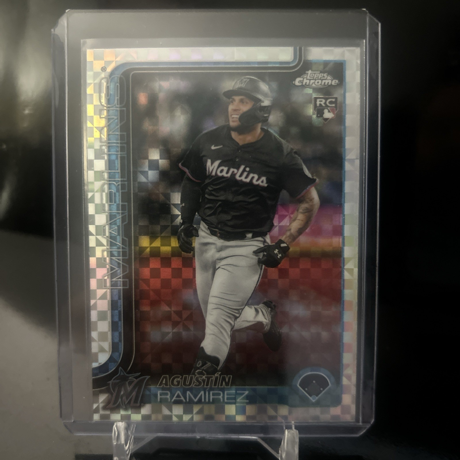 2025 Topps Chrome Update Series - Agustin Ramirez #USC38 X-Fractor (RC)