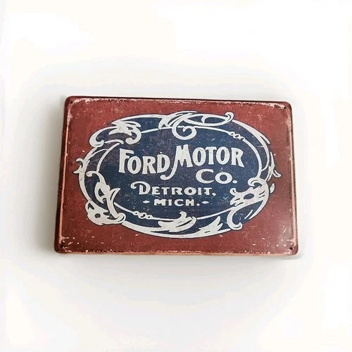 Ford Motor Co Tin Sign 8x12 Vintage Style Garage Man Cave Wall Decor NEW