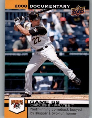 2008 Upper Deck Documentary #2019 Xavier Nady - BB