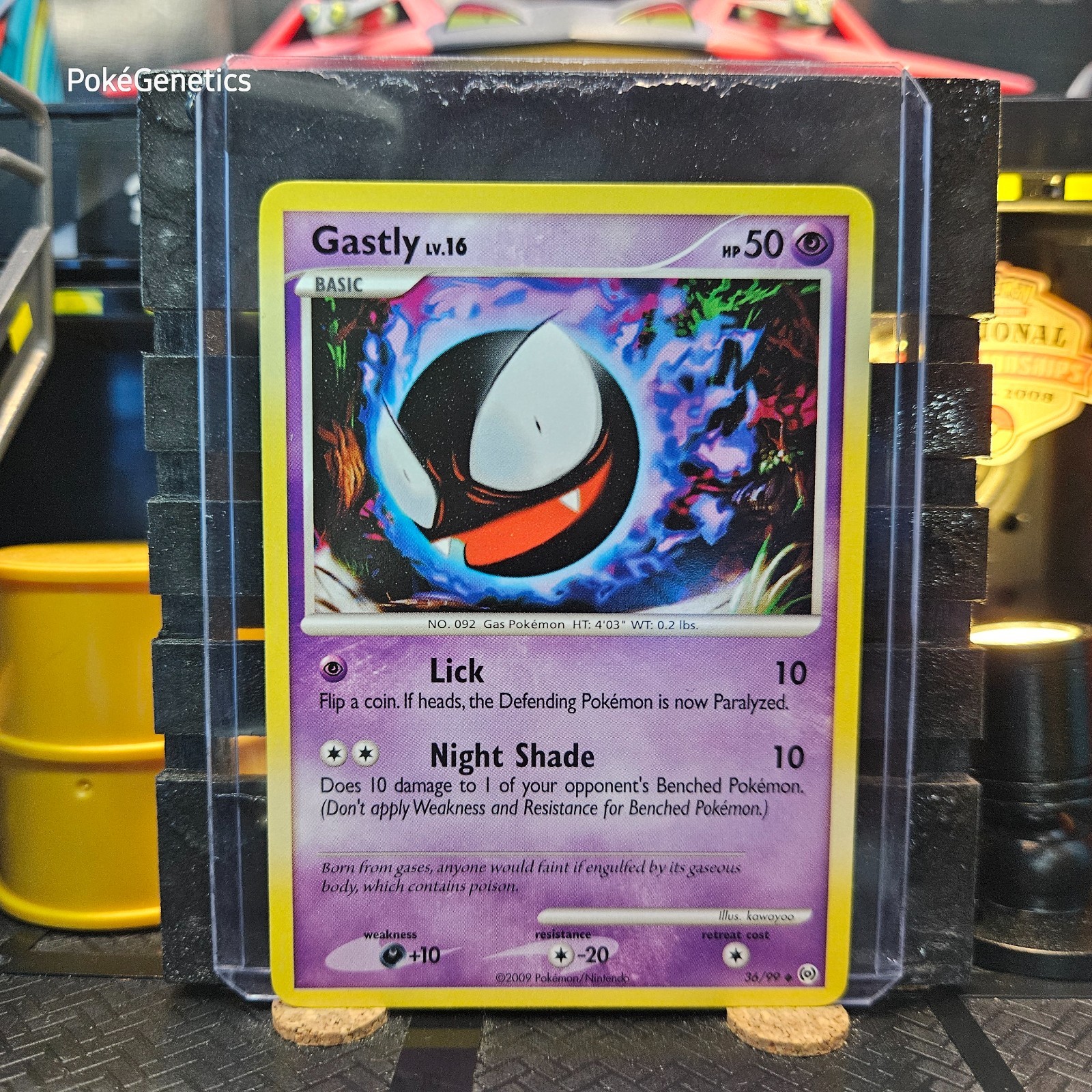 Gastly Arceus Pokémon TCG 36/99 Platinum Uncommon