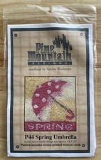 Pine Mountain Designs SPRING UMBRELLA punch needle design Pattern