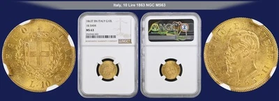 Gold Italian Coins 1861-Now for sale | eBay