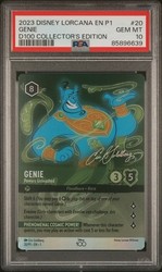 Disney Lorcana Genie - Powers Unleashed (Alternate Art) Disney100 Promo #20/P1