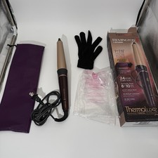 Remington CI91XS T Studio Thermaluxe Wide Curling Wand Ceramic Open Box Tested