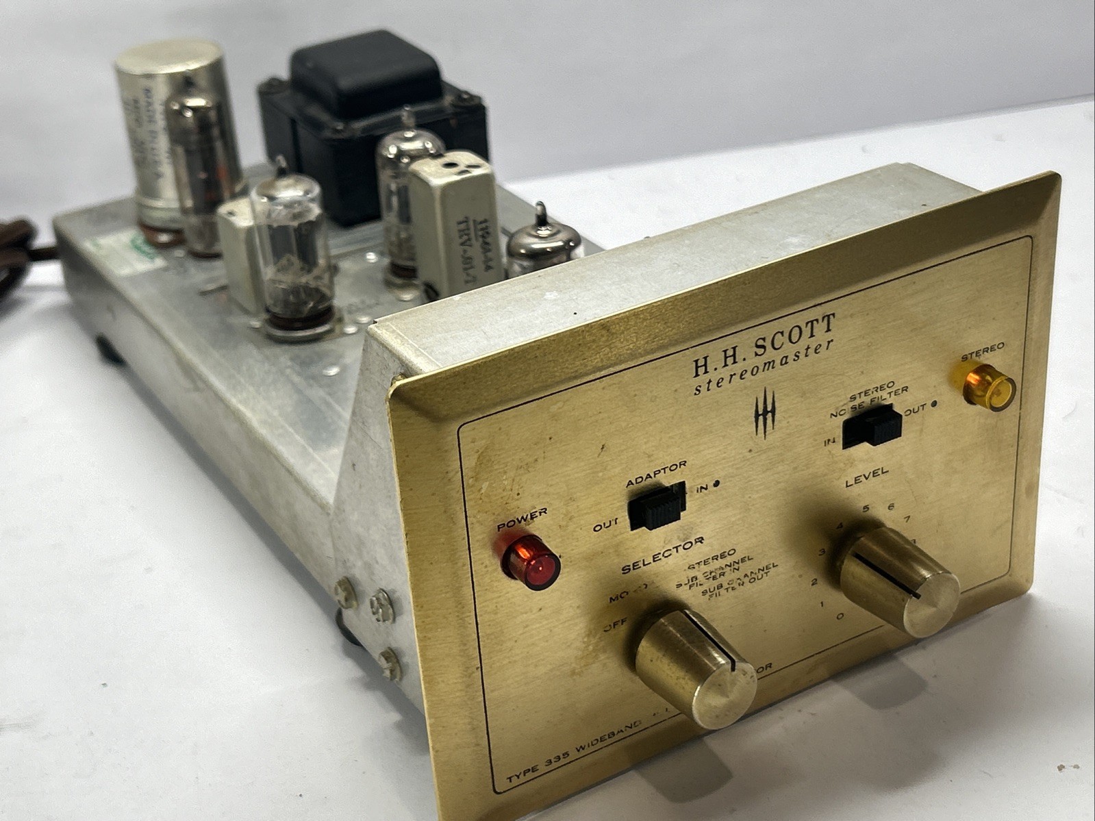 Scott 335 vintage audio equipment - eBay listing photo 1