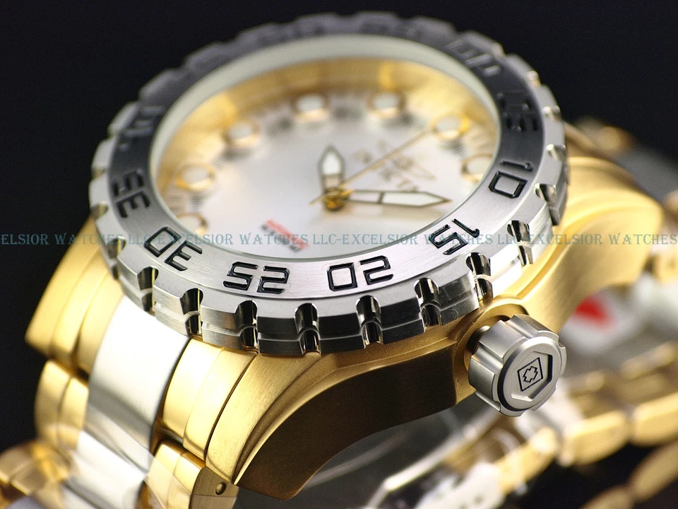 Raro Reloj Invicta Pro Diver Leviathan 52mm NH35A Automático Esfera Plateada 500m TT Foto 4 de 4