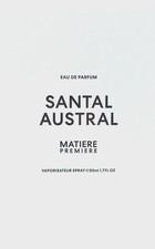 MATIERE PREMIERE SANTAL AUSTRAL EAU DE PARFUM SPRAY UNISEX 1.7 Oz / 50 ml NEW