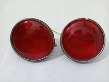 Jeep Willys Cj3 Cj5 Cj6 1945-1975 Rear Combination Tail Light Red Set Of 2-pp