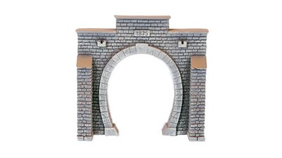 Noch N  34851 - Tunnel-Portal 1-gleisig, 7,9 x 7,6 cm   Neuware
