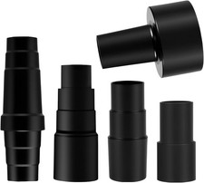5 Pcs Universal Vacuum Hose Adapter Reducer Attachment Kit for Dry Wet Shop