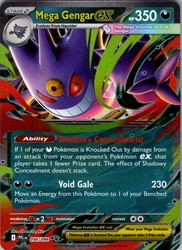 Mega Gengar ex 056/094 Phantasmal Flames
