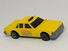 Vintage 1983 Hot Wheels Crack-Ups Super Blaster City Taxi Cab Crash Hong Kong
