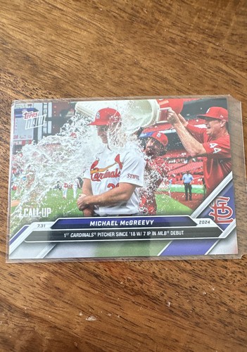 2024 Topps Now 500 Michael McGreevy