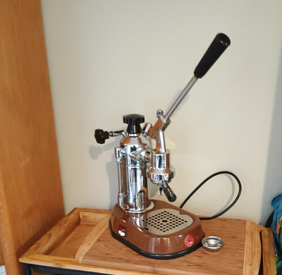 VINTAGE LA PAVONI EUROPICCOLA ESPRESSO MACHINE - REFURBISHED JULY