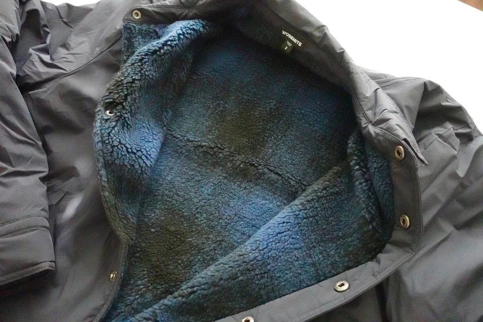 James Perse Yosemite Jacket Size 2 Plaid Lined Performance Fleece Blue $650 - Image 4 of 4