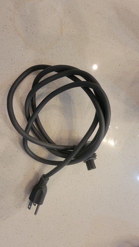 3-Prong AC Power Cord For Starlink Actuated Gen 2 Router 6 foot