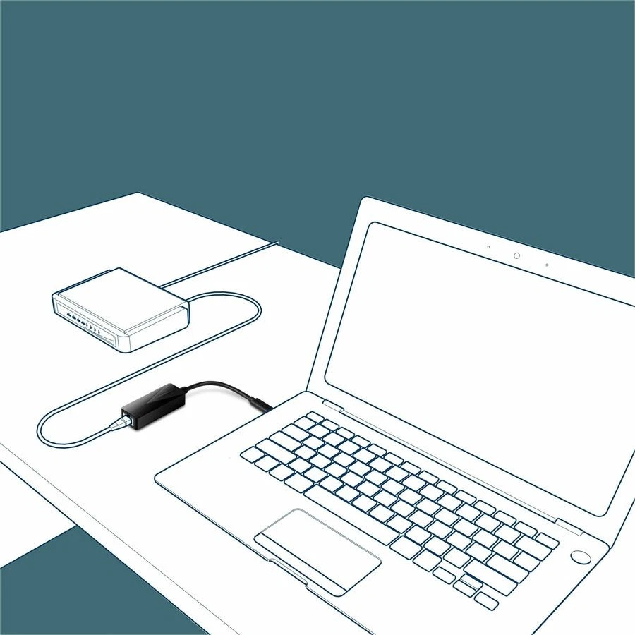 TRENDnet USB-C [Type-C] to Gigabit Ethernet Adapter (tuc-etg) (tucetg) - Image 4 of 4