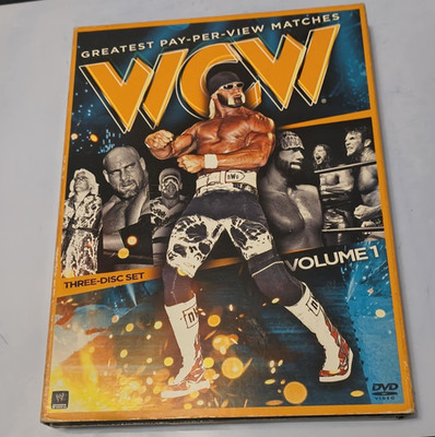 WCW Greatest Pay-Per-View Matches, Volume 1 [DVD, 2014, 3-Disc Set, WWE]