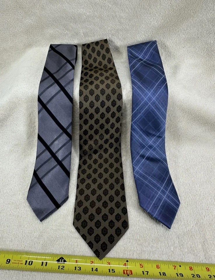 Calvin Klein галстуки лот из 3 - Изображение 2 из 4