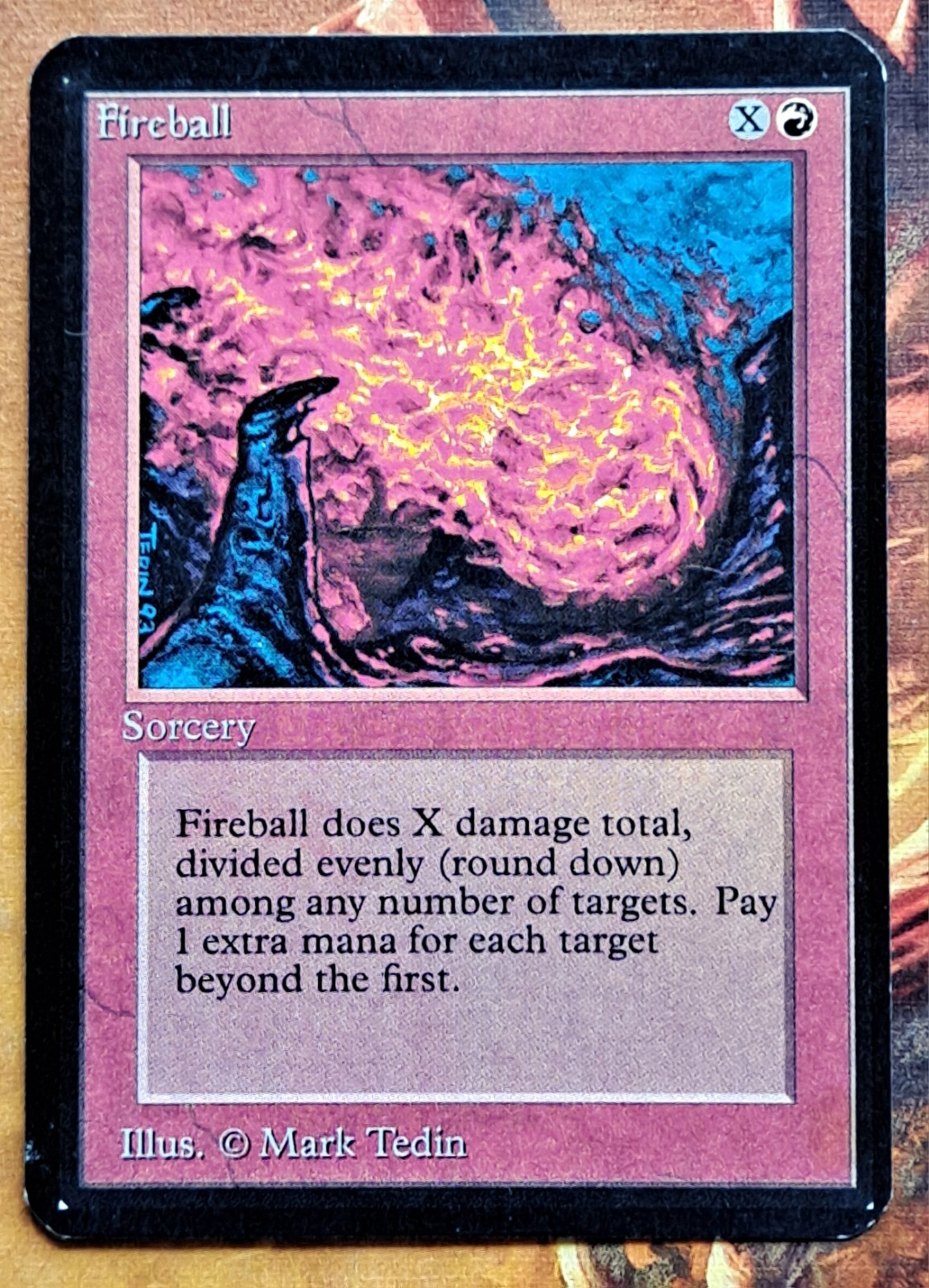 Mtg *off-center* Alpha Fireball