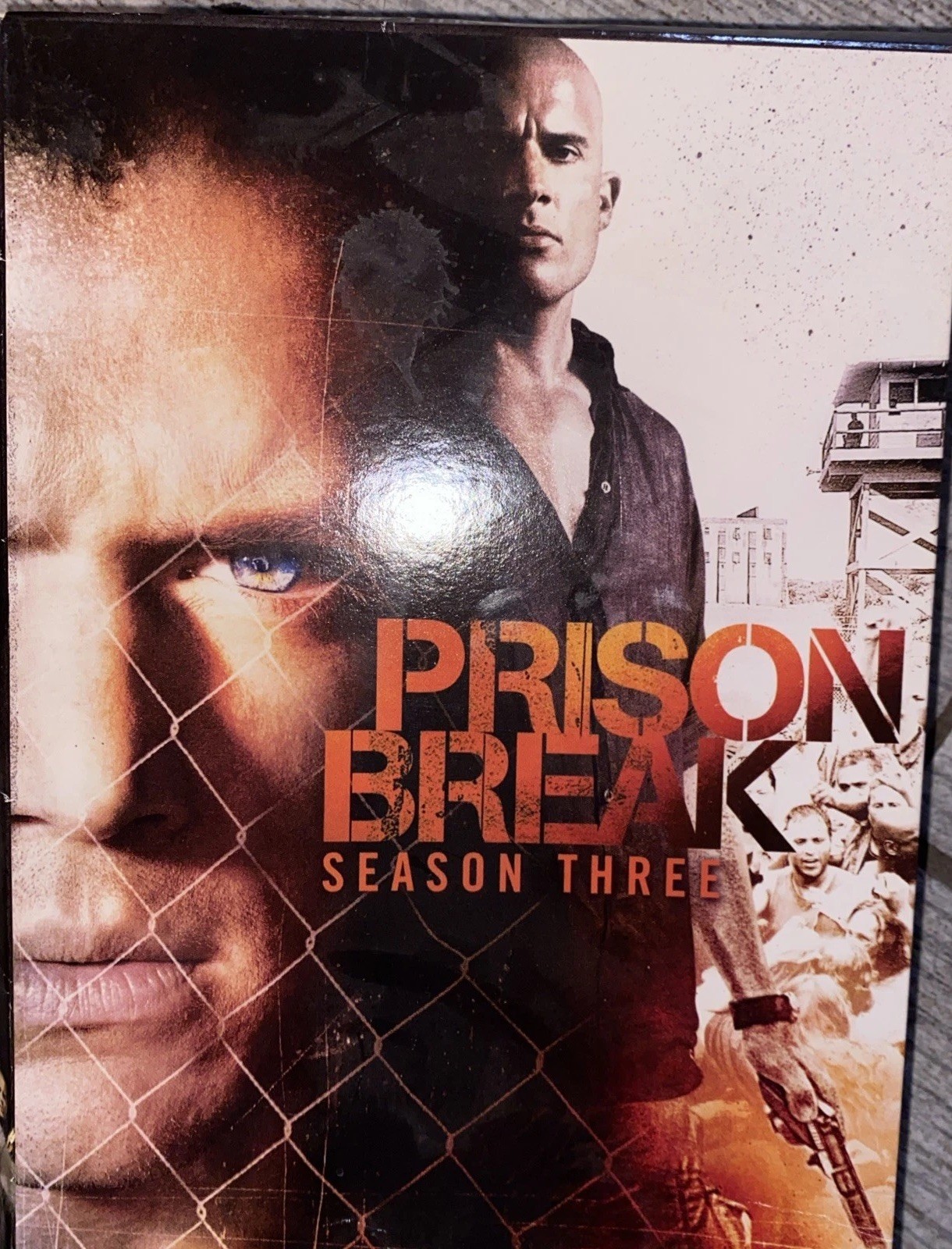 Prison Break – Season 3 DVD (2009) 4-Disc Set – Pan & Scan