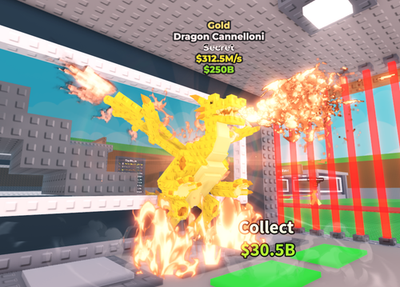 Steal a Brainrot | Gold Dragon Cannelloni (312.5M) | eBay