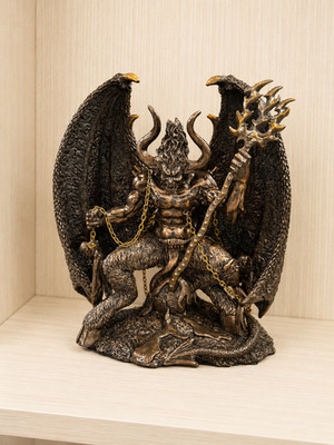 Lucifer Fallen Angel Demon King Figurine | eBay