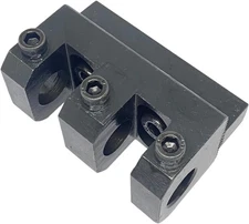 Buyohlic 1/2" Boring Bar Turning Tool Post Holder for Straight & Adjustable S...