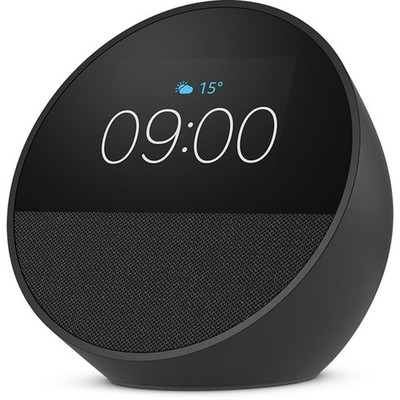 Amazon Echo Spot Smarter Wecker Black