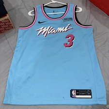 Dwyane Wade Miami Vice Jersey Nike Swingman Men s Size 48 Large Heat