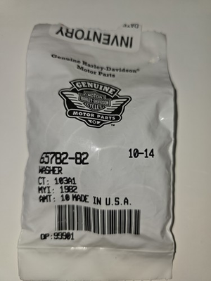 #ad NOS OEM Harley Davidson Exhaust Washer P N 65782 82 QTY:1 $7.95