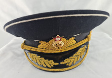 Flottenadmiral Schirmm&uuml;tze UdSSR Russland Marine Flotten Admiral