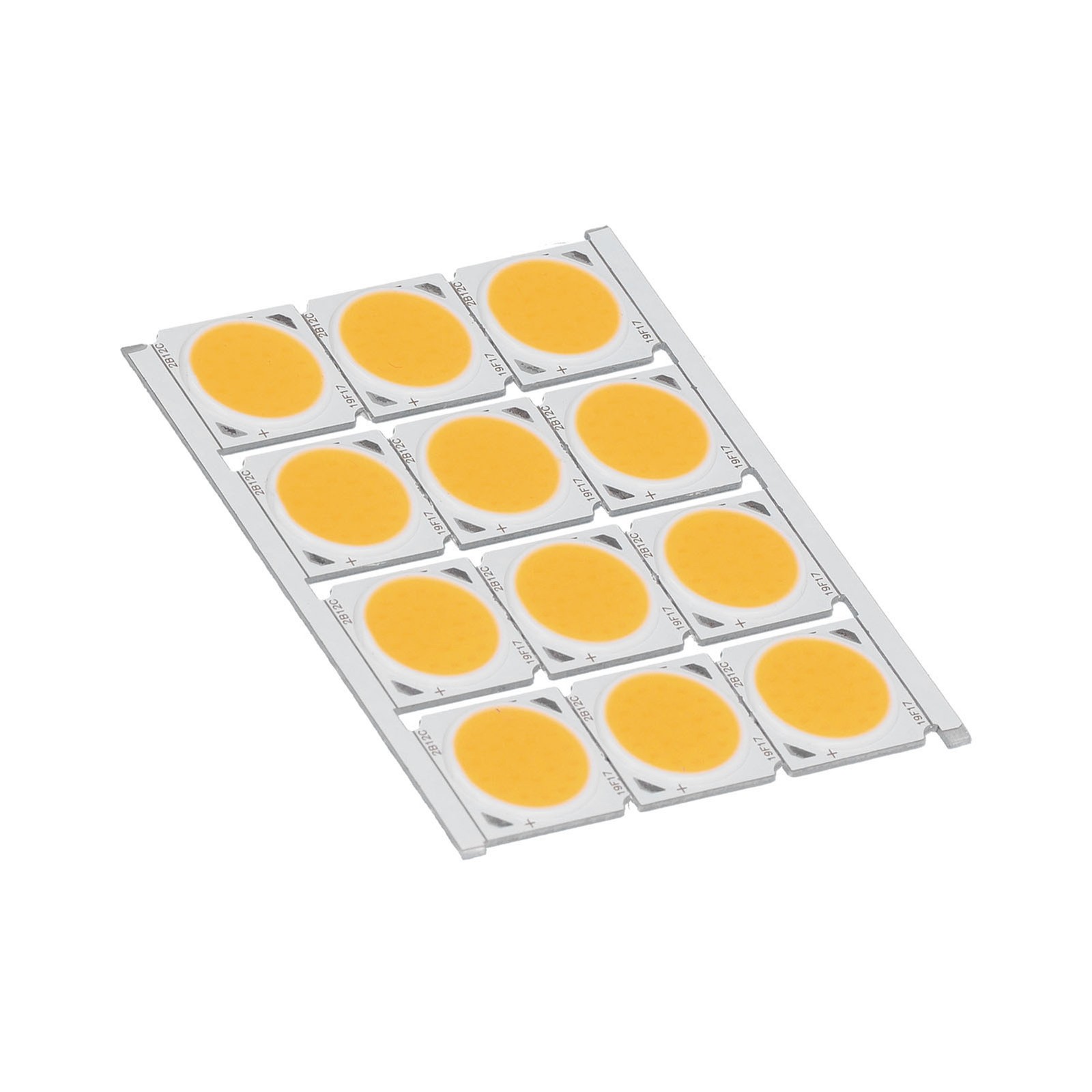 12Pcs COB Light Source High Power Round LED Chip 12W 36‑41V 1080LM For DIY