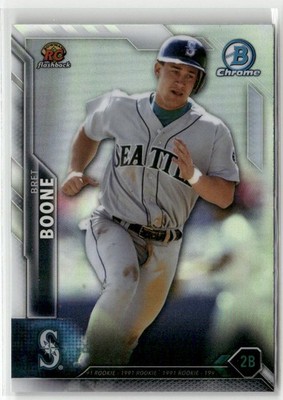 2016 BOWMAN #RR-BB BRET BOONE CHROME ROOKIE RECOLLECTIONS RC FLASHBACK MARINERS