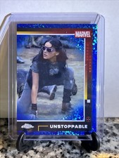 2025 Topps Chrome Deadpool 81 Unstoppable BLUE MINI Diamonds X-23 #/125