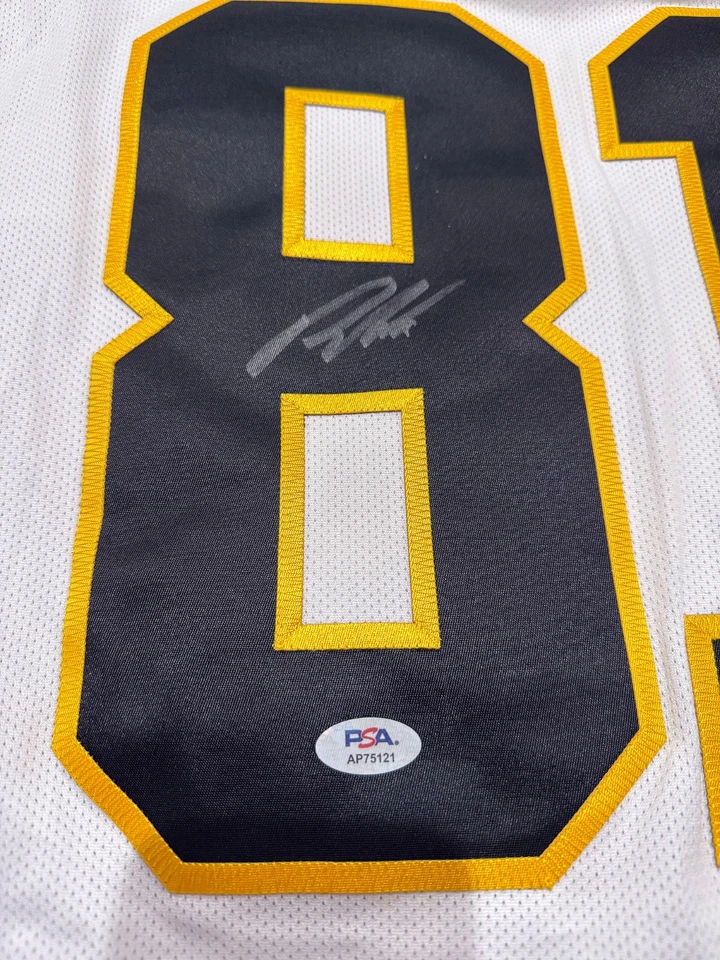 PHIL KESSEL Pittsburgh Penguins FIRMADA Autógrafo Reebok JERSEY PSA CERTIFICADO DE AUTENTICIDAD XL Foto 2 de 4