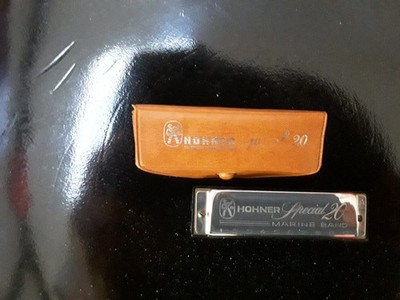 Hohner Special 20 Marine Band 10 Loch A Mundharmonìka  Neuwertig.