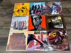 Rock -Lot of 9 LP's /Records- Bee Gees/Foreigner/ Rolling Stones/Jethro Tull
