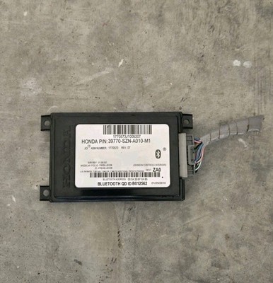 2010-2012 ACURA ZDX Bluetooth HFT Control Unit Module 39770-SZN-A01 S2517