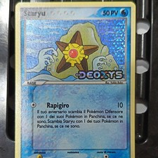 Pokémon Staryu 77/107 EX Deoxys 50 PV Olografico ITA 2005 Acqua
