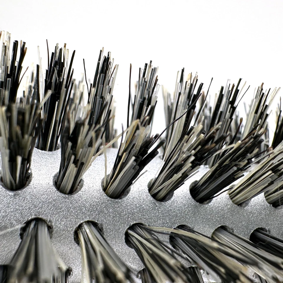 Cepillo de pelo redondo de cerámica térmica de 1,5 pulgadas, cerdas de jabalí 100 % puras y ergonómico... Foto 3 de 3