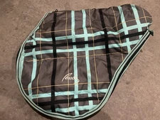 PESSOA ALPINE 1200D SADDLE CARRIER AP/ Jump Saddle Used Clay/Teal Plaid