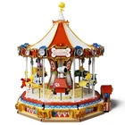 Pantasy Peanuts Snoopy Figure Building Set, Carousel (86904)