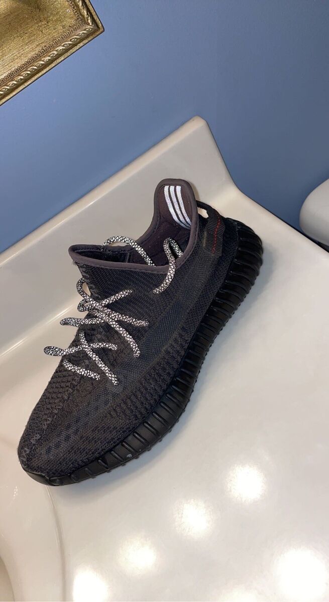 Size 10 - adidas Yeezy Boost 350 V2 Black Non-Reflective | eBay Size 10 - adidas Yeezy Boost 350 V2 Black Non-Reflective | eBay