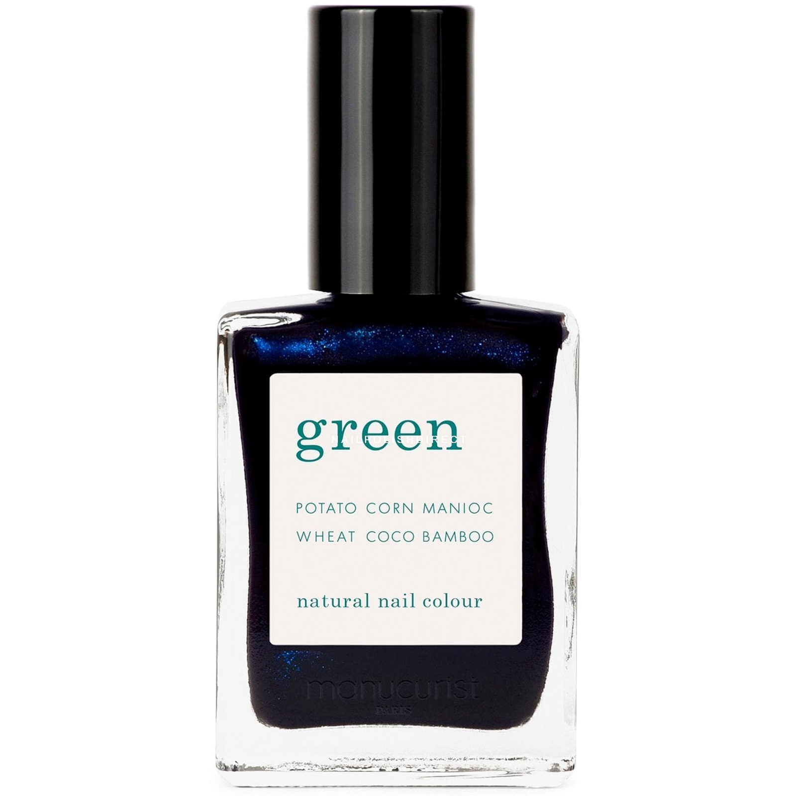 Manucurist Green Nail Polish - Dark Night 15ml (31043)